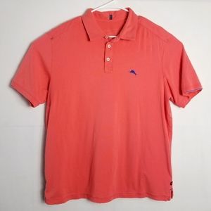Tommy Bahama Islandzone Polo shirt Short sleeve collared men's size L/G